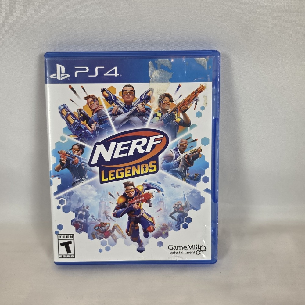 Nerf Legends Sony PlayStation 4 PS4 Game Complete in Original Case CIB Tested